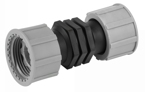1″ BSP Swivel Straight Connector – Female/Female