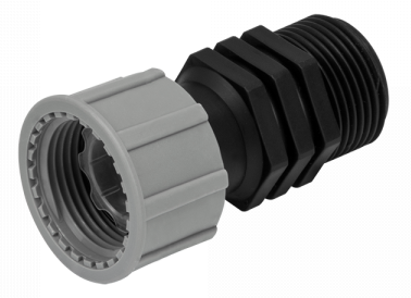 1″ BSP Swivel Straight Connector – Male/Female