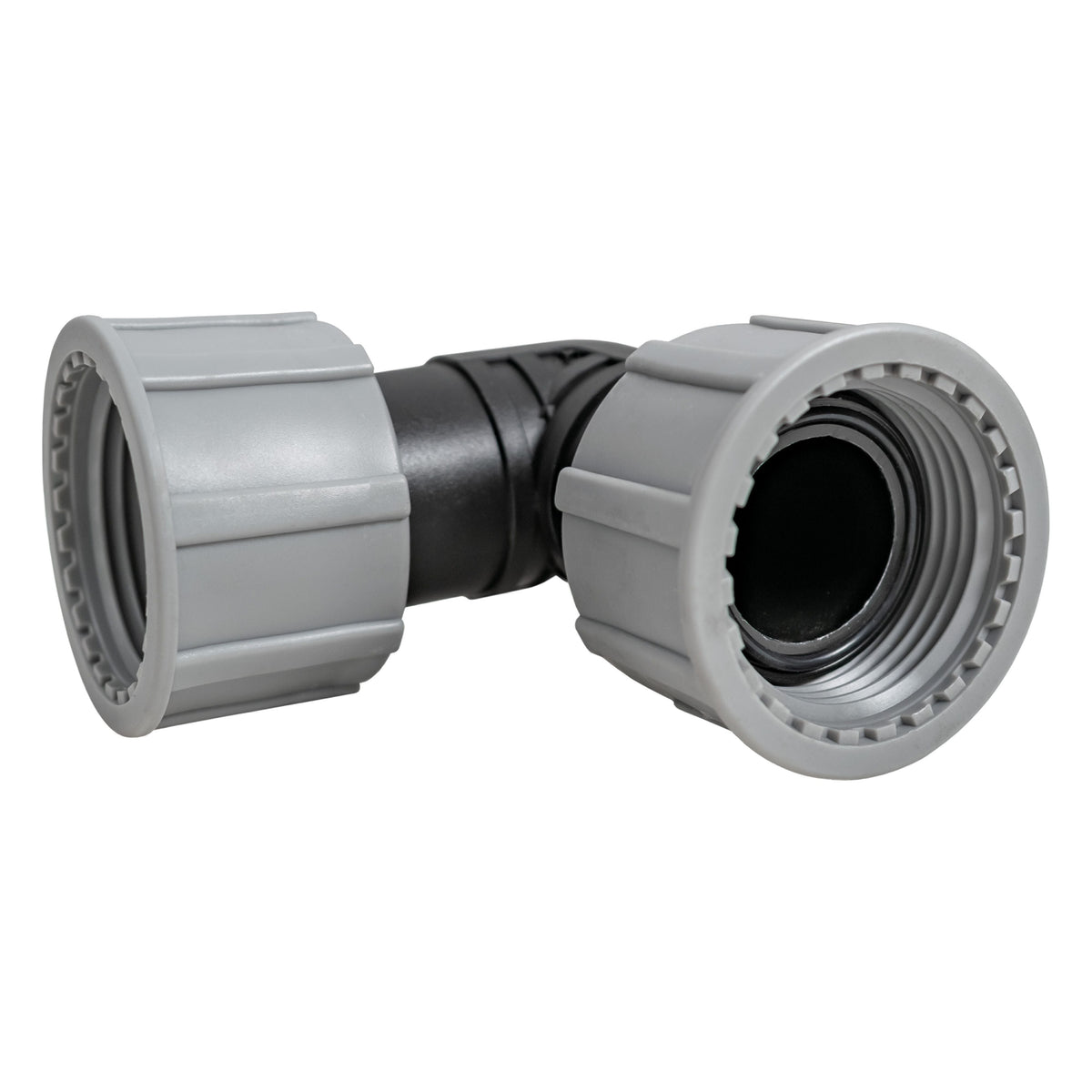 1″ BSP Swivel 90° Elbow Connector – Female/Female