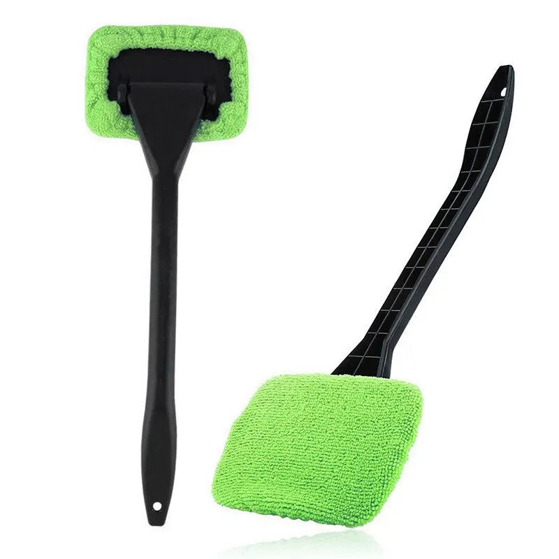 Car Windshield Cleaning Tool Long Handle Interior Glass Cleaner Brush