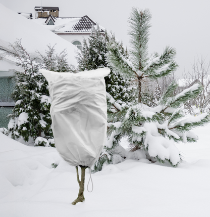 50g/m² Plant Fleece Hood with Drawstring – 1.25 × 2m