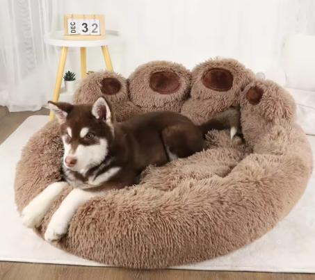 Fluffy Bed with Raised Sides | Cozy Comfort for Dogs & Cats