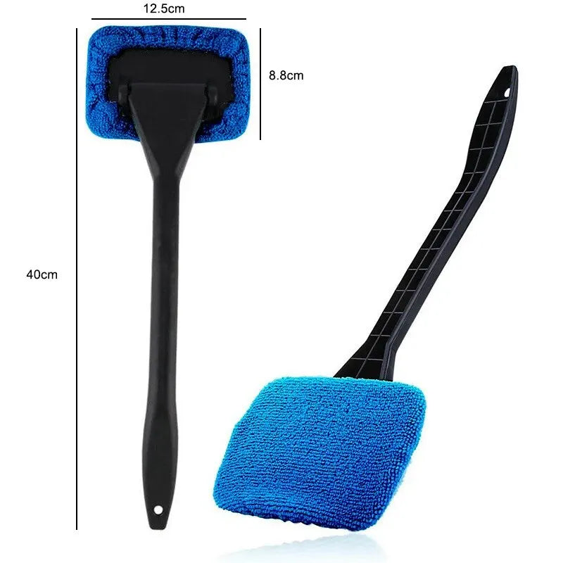 Car Windshield Cleaning Tool Long Handle Interior Glass Cleaner Brush