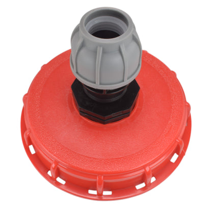 IBC 6″ Top Cap Kit with 25mm MDPE Straight Connector