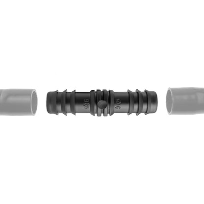 Pack of 20 Mixed 1/2" Barb Irrigation Pipe Connectors