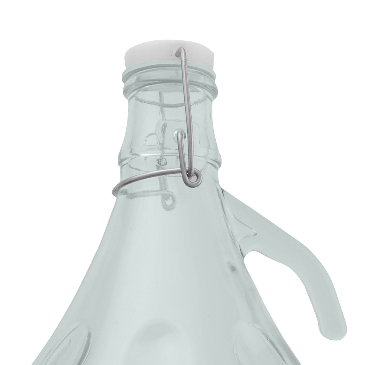 5L Glass Demijohn with Swing-Top Cap