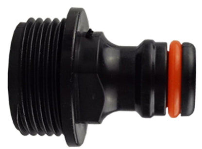 IBC S60X6 Cap with Black Male Quick-Connect Outlet