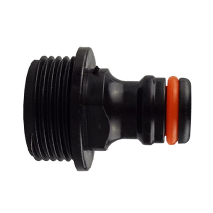 ¾″ BSP Male Tap Adapter with Male Quick Plug – Black