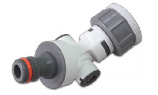 White Line Angled Tap Connector – 1″ / ¾″ BSP Female