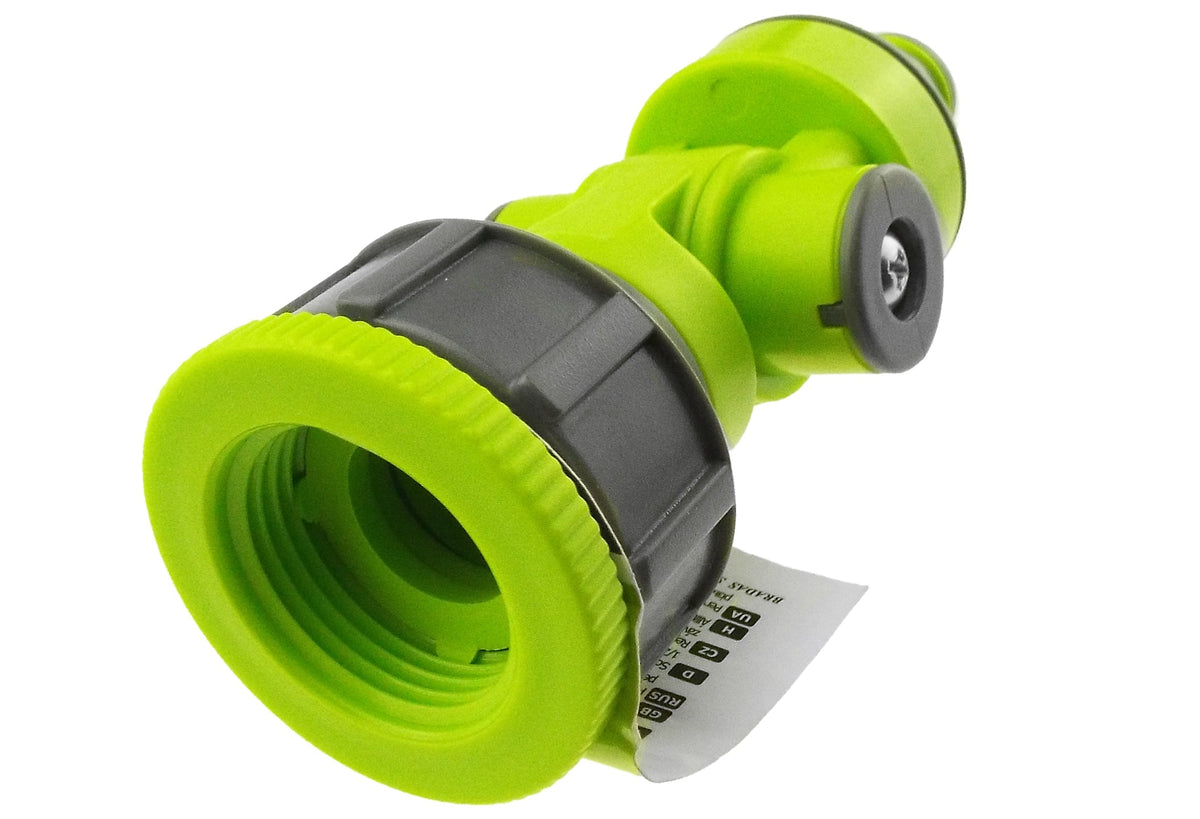 IBC S60X6 Adapter with Lime Adjustable-Angle Quick Outlet