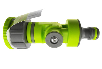 IBC S60X6 Adapter with Lime Adjustable-Angle Quick Outlet