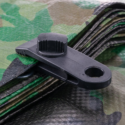 Heavy Duty Tarpaulin Clip Tent Tarp Tighten Grip Screw Clamp