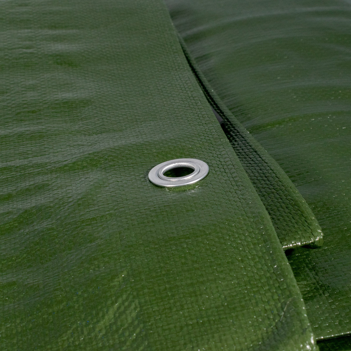 200gsm Green/Brown L-Grade Tarpaulin – 8m × 12m