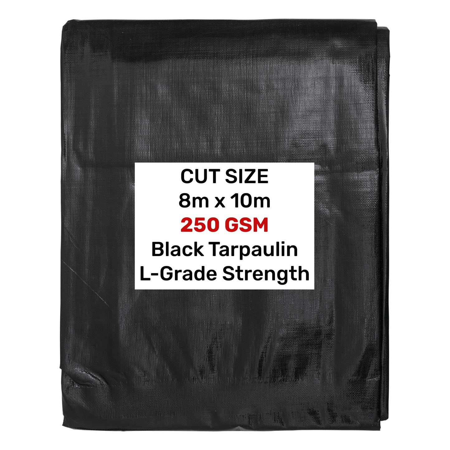 250gsm Black Tarpaulins