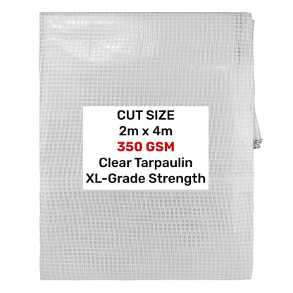350gsm Clear Monotex Tarpaulins