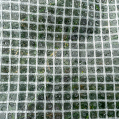 Clear Reinforced Tarpaulin – 0.65 ×0.65m, 300gsm