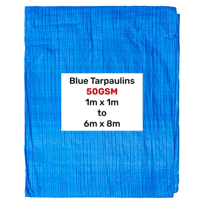 50gsm Blue Tarpaulins