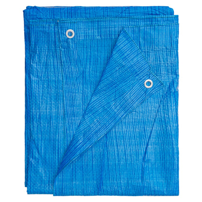 Blue 50gsm Tarpaulin 1.5m x 6m