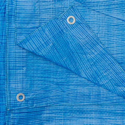 Blue 50gsm Tarpaulin 2m x 2m
