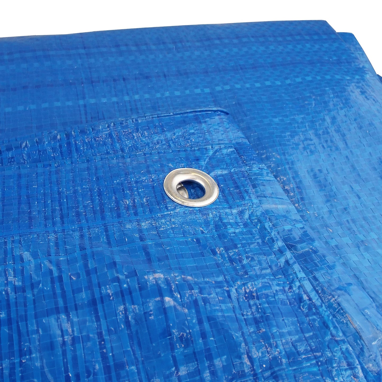 Blue 50gsm Tarpaulin 3m x 4m