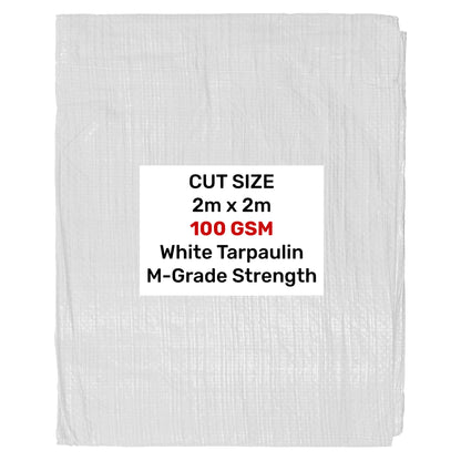 100gsm White Tarpaulins