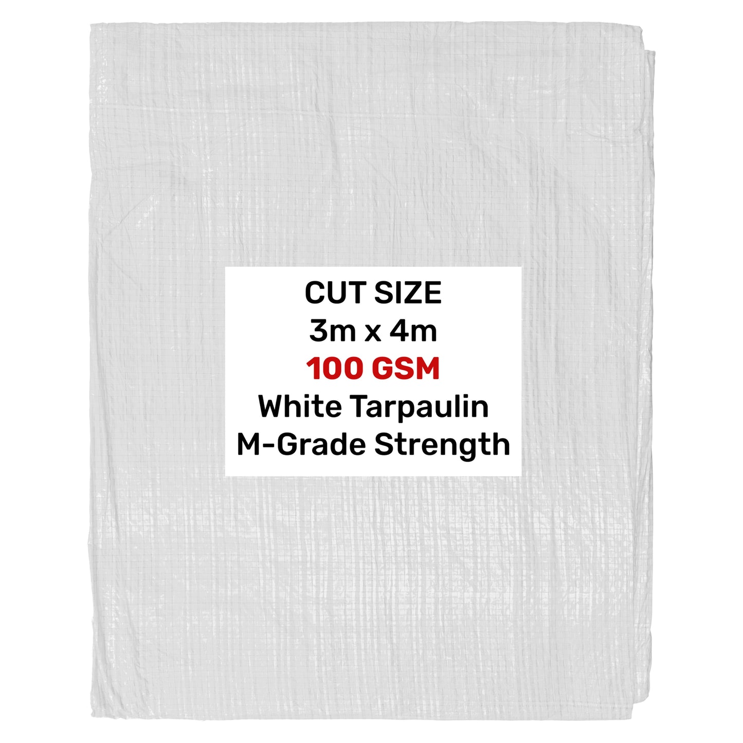 100gsm White Tarpaulins