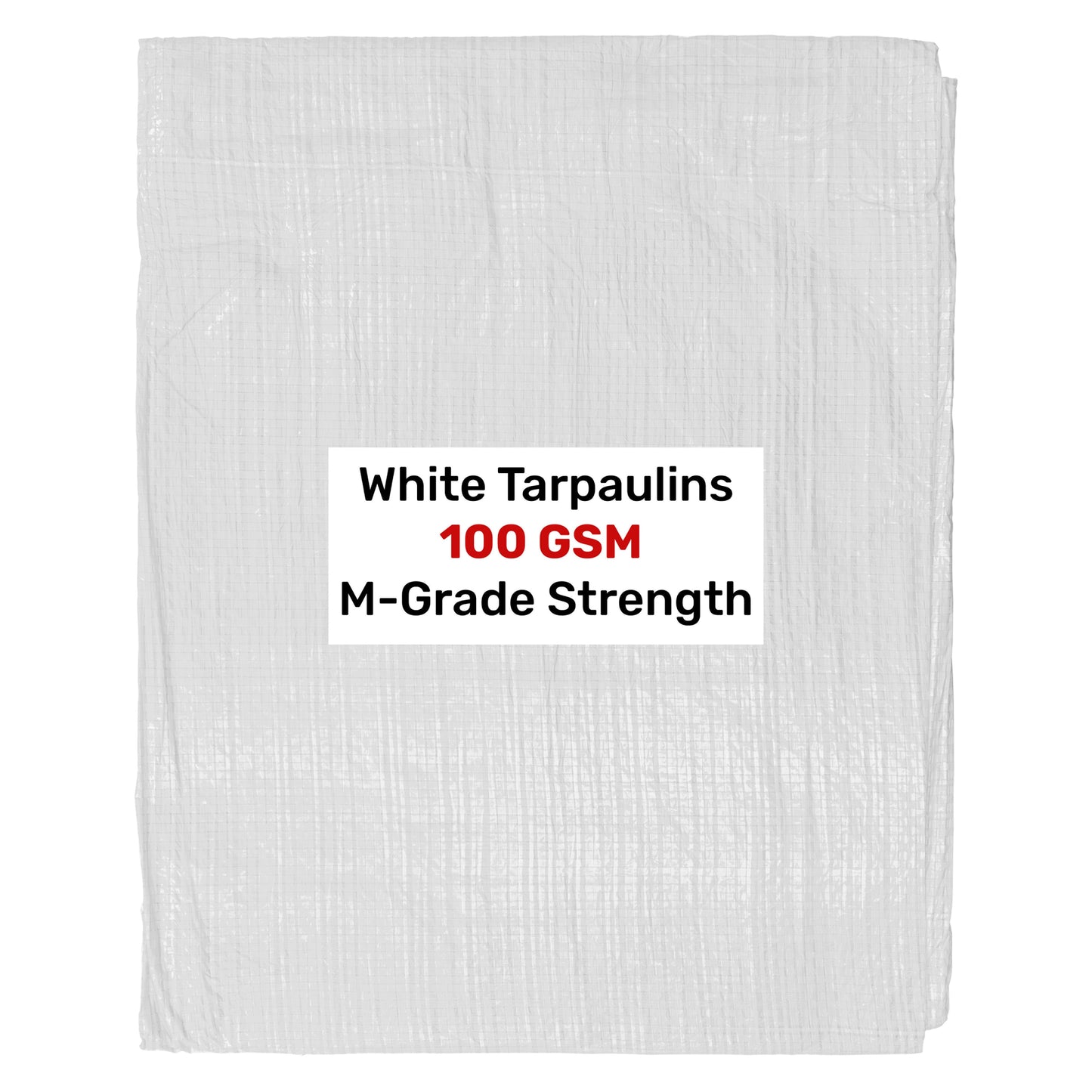 100gsm White Tarpaulins