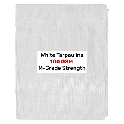 100gsm White Tarpaulins