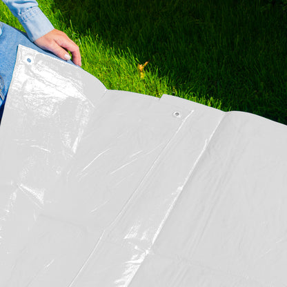 100gsm White Tarpaulins