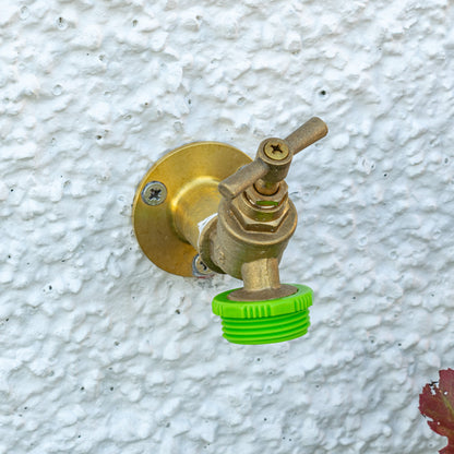 Female Tap Connector 1″ / ¾″ BSP – Lime & Grey
