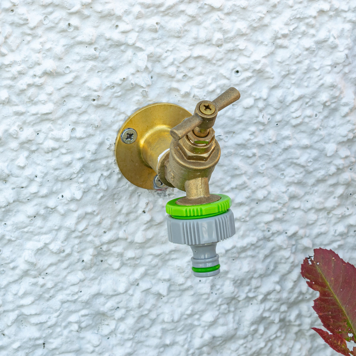 Female Tap Connector 1″ / ¾″ BSP – Lime & Grey