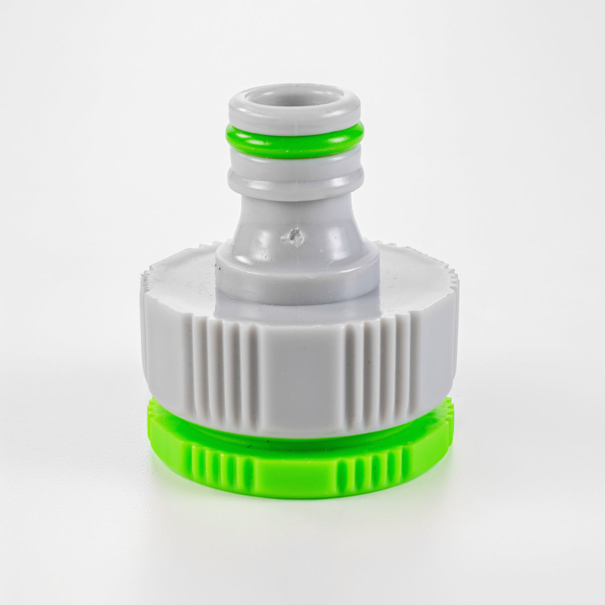Female Tap Connector 1″ / ¾″ BSP – Lime & Grey