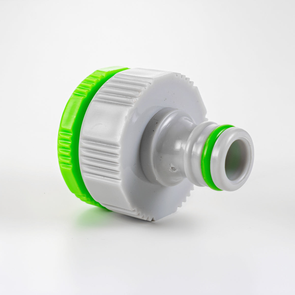 Female Tap Connector 1″ / ¾″ BSP – Lime & Grey