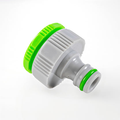 Female Tap Connector 1″ / ¾″ BSP – Lime & Grey