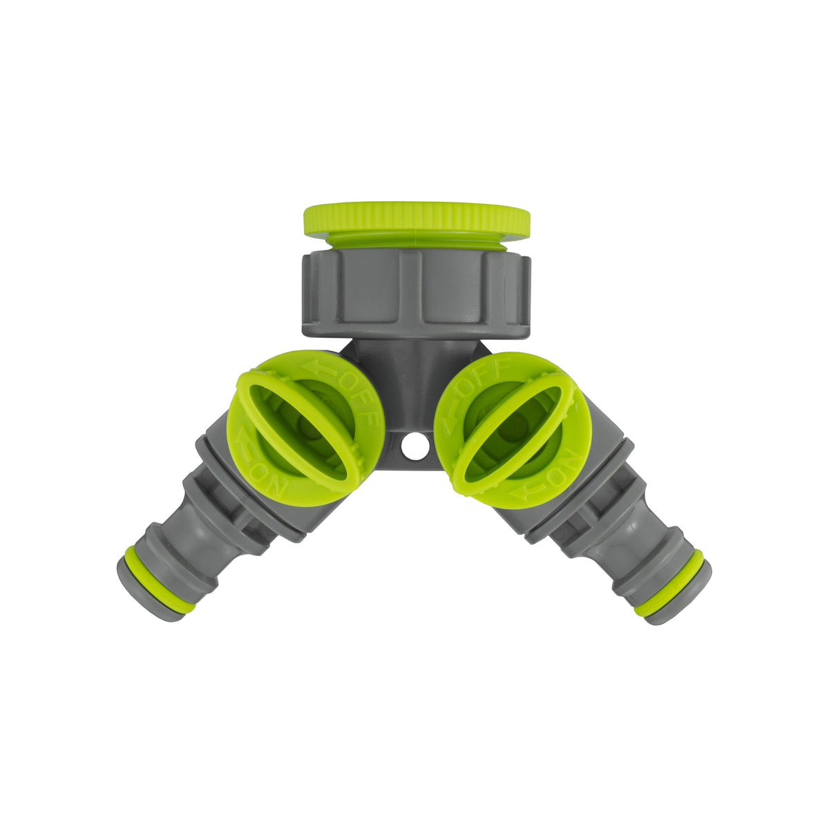 32mm MDPE Wall Kit – Brass Tap & Two-Way Splitter