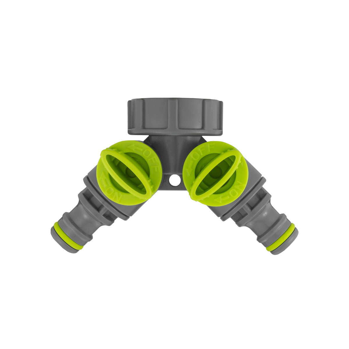 32mm MDPE Wall Kit – Brass Tap & Two-Way Splitter