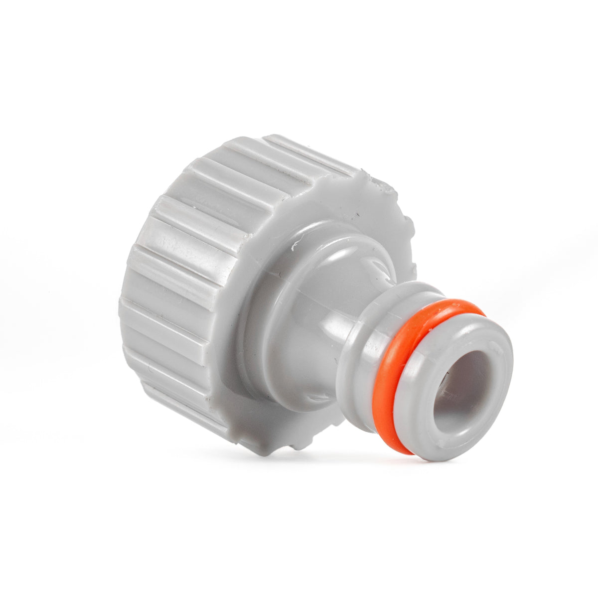 Grey/White Tap Adapter – ¾″ or ½″ BSP Female to Quick Plug