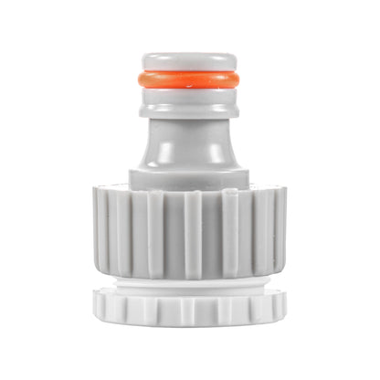 Grey/White Tap Adapter – ¾″ or ½″ BSP Female to Quick Plug