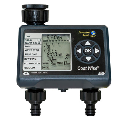 Double Quick Connect Outlet Water Timer