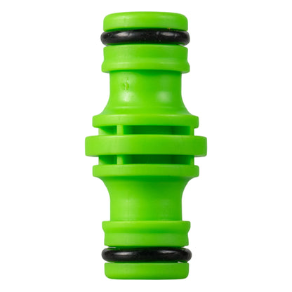 Green Double-Male Quick Hose Joiner – Slim Profile