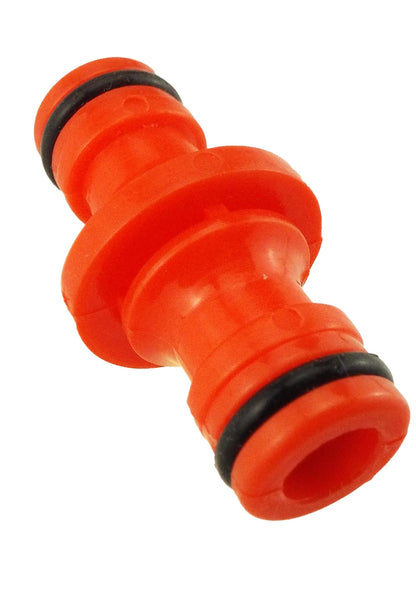Orange Double-Male Garden Hose Quick Connector – Pack Options