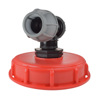 IBC 6″ Top Cap Kit with 25mm MDPE Tee