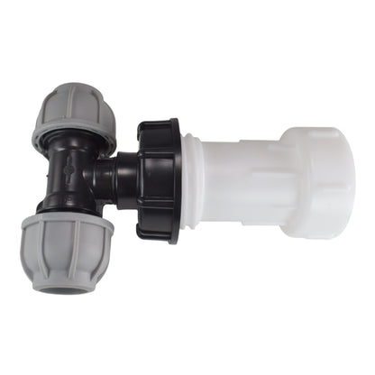 S60X6 IBC Extension Kit with 32mm MDPE Tee