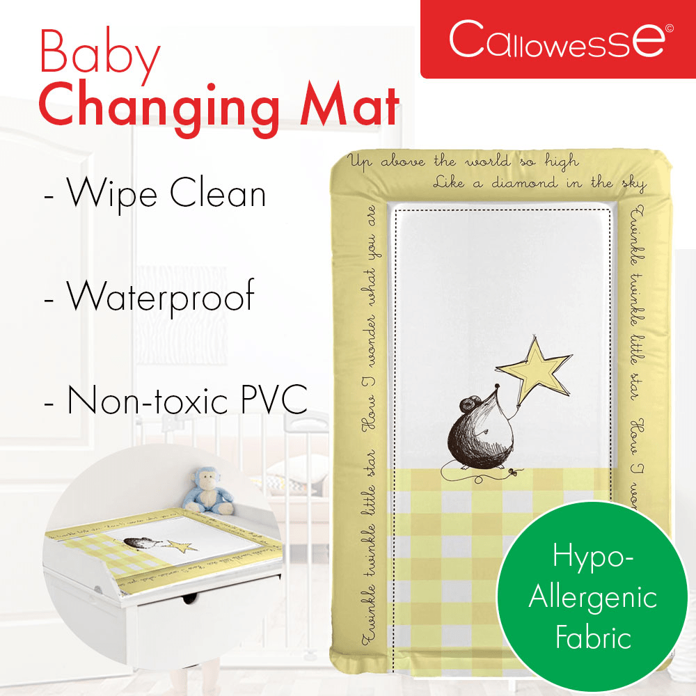 Soft Foam Baby Changing Mat - Twinkle Twinkle