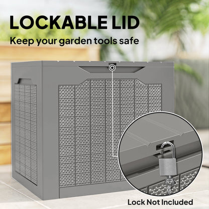 93L Plastic Garden Outdoor Storage Box