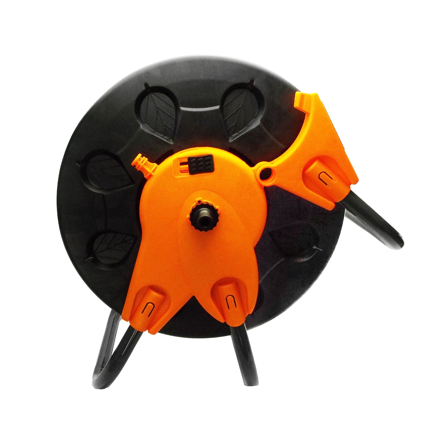 Hose Cart for 60m 1/2" Garden Hose Black/Orange