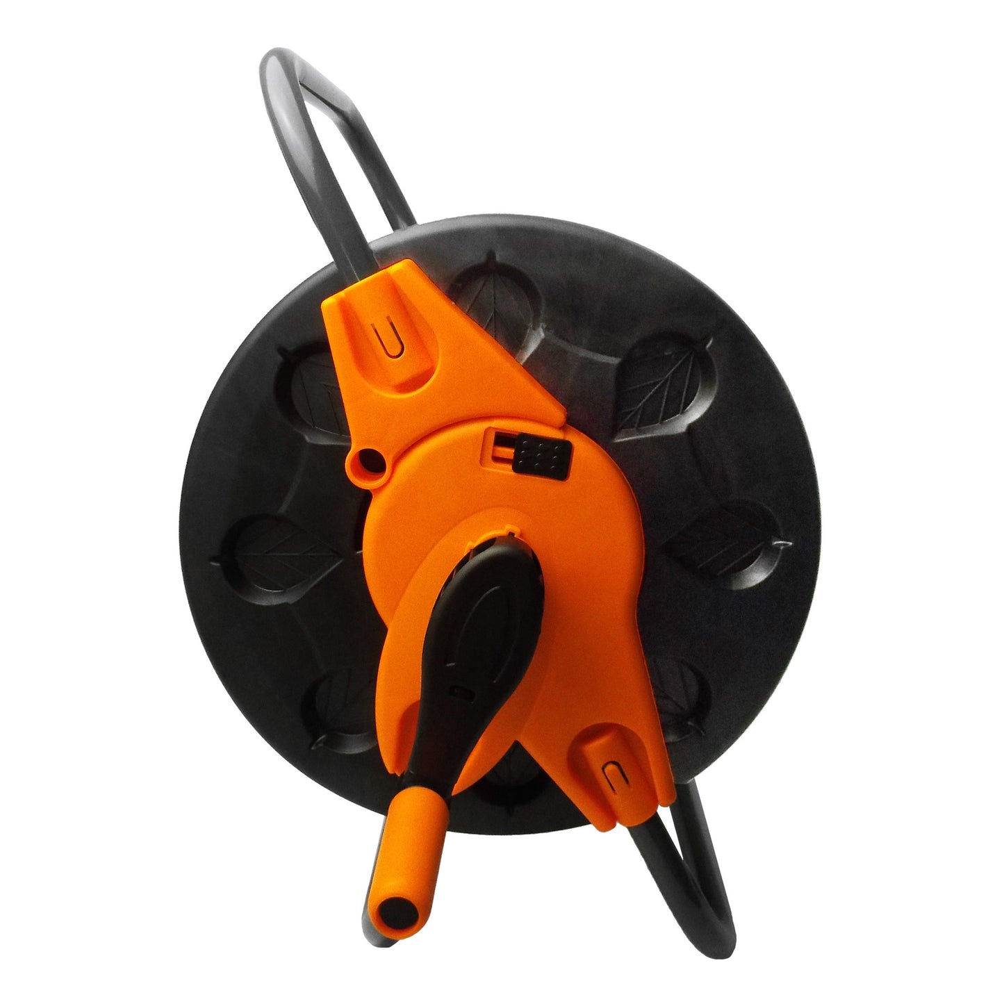 Hose Cart for 60m 1/2" Garden Hose Black/Orange