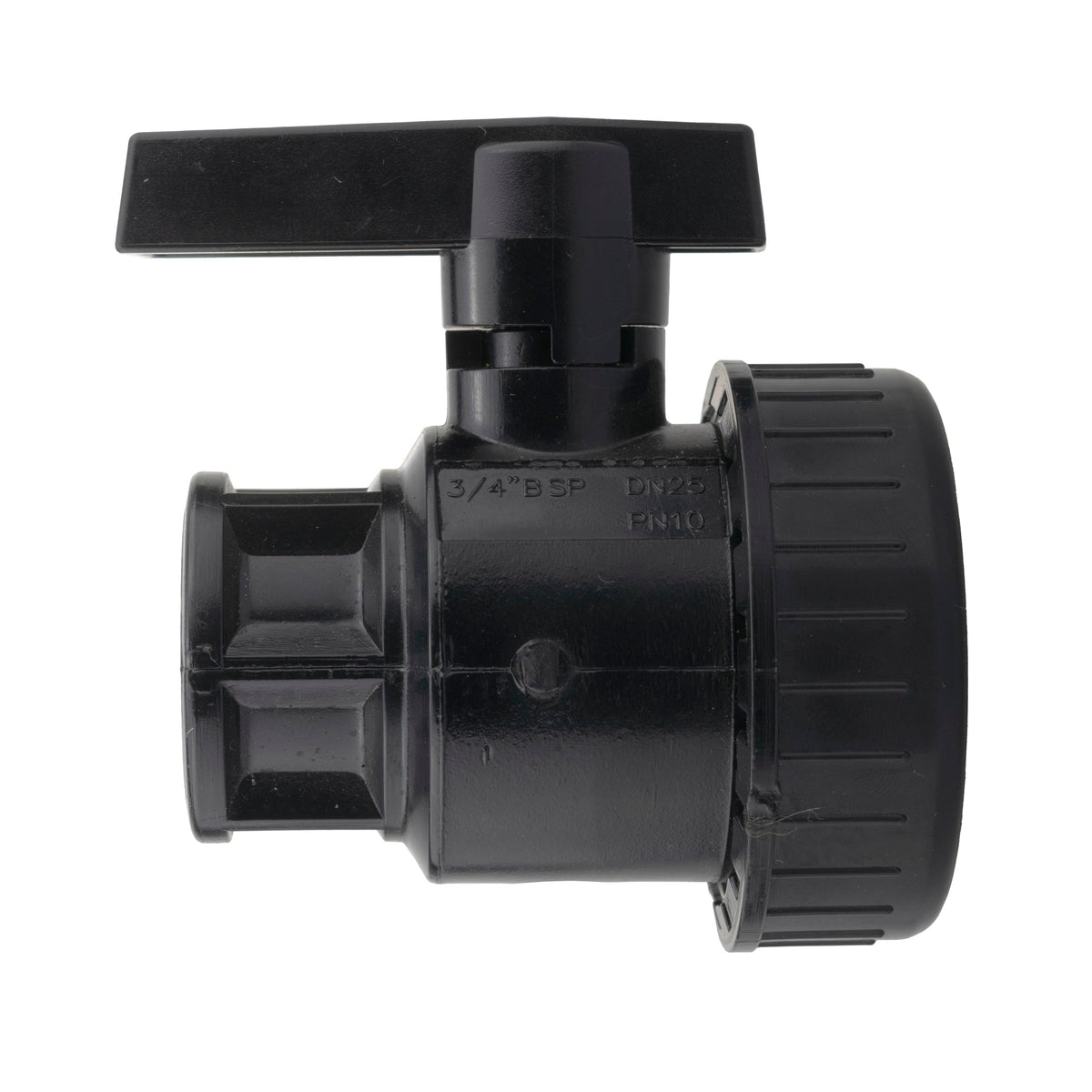 ¾″ BSP Water Butt Fitting with Full-Flow PP Union Ball Valve