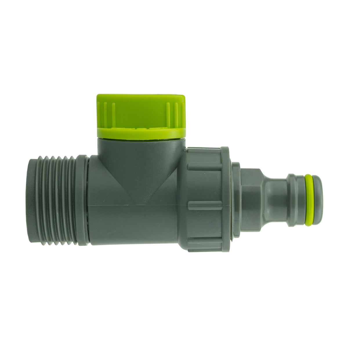25mm MDPE Wall Kit – Lime Valve & Quick-Connect Plug