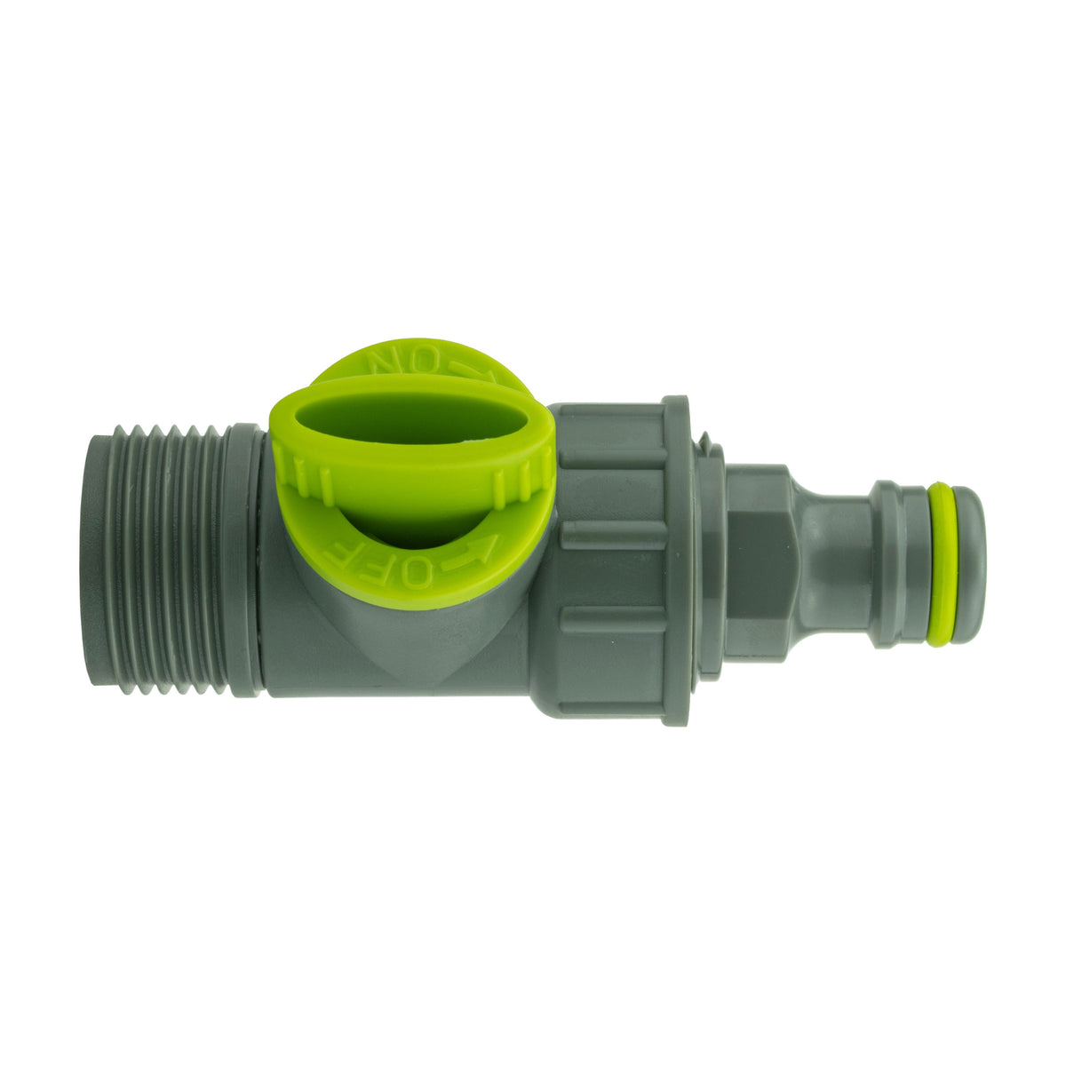 25mm MDPE Wall Kit – Lime Valve & Quick-Connect Plug